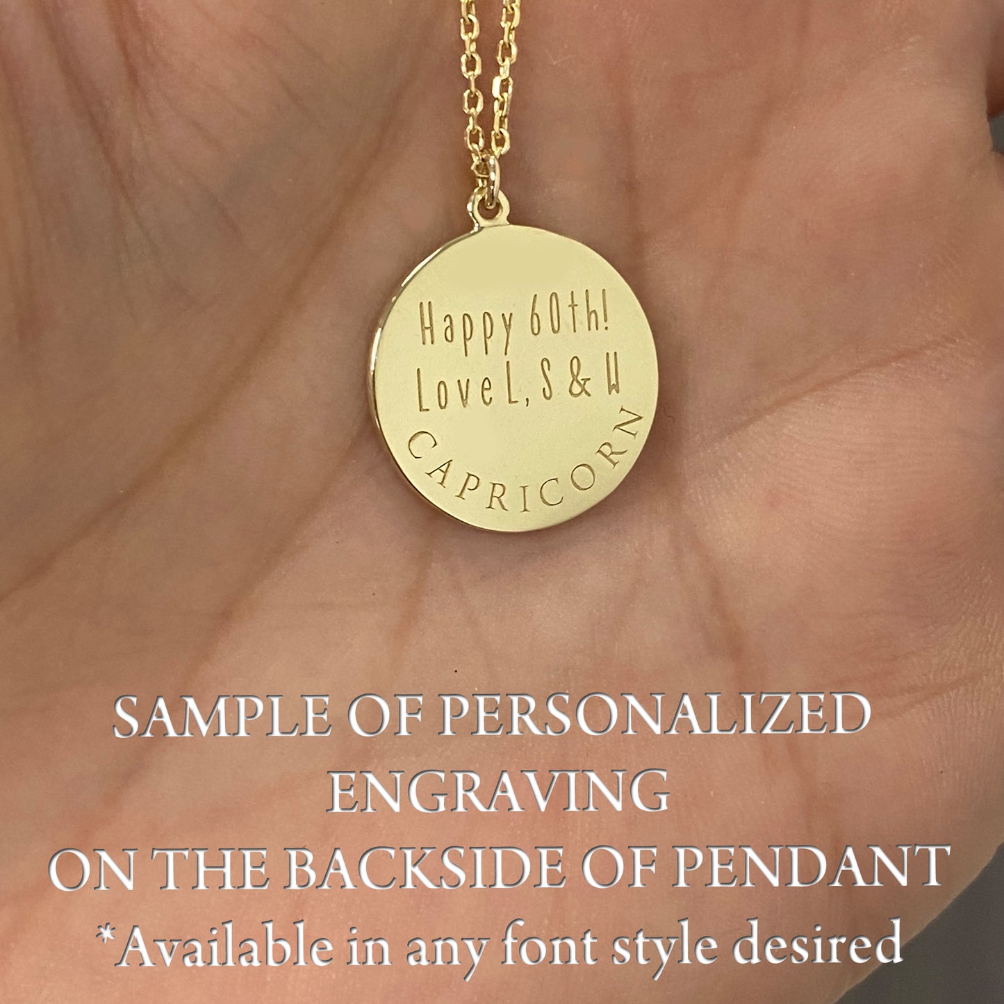 Zodiac Constellation Collection: Aries 14K Gold & Diamond Pendant Necklace