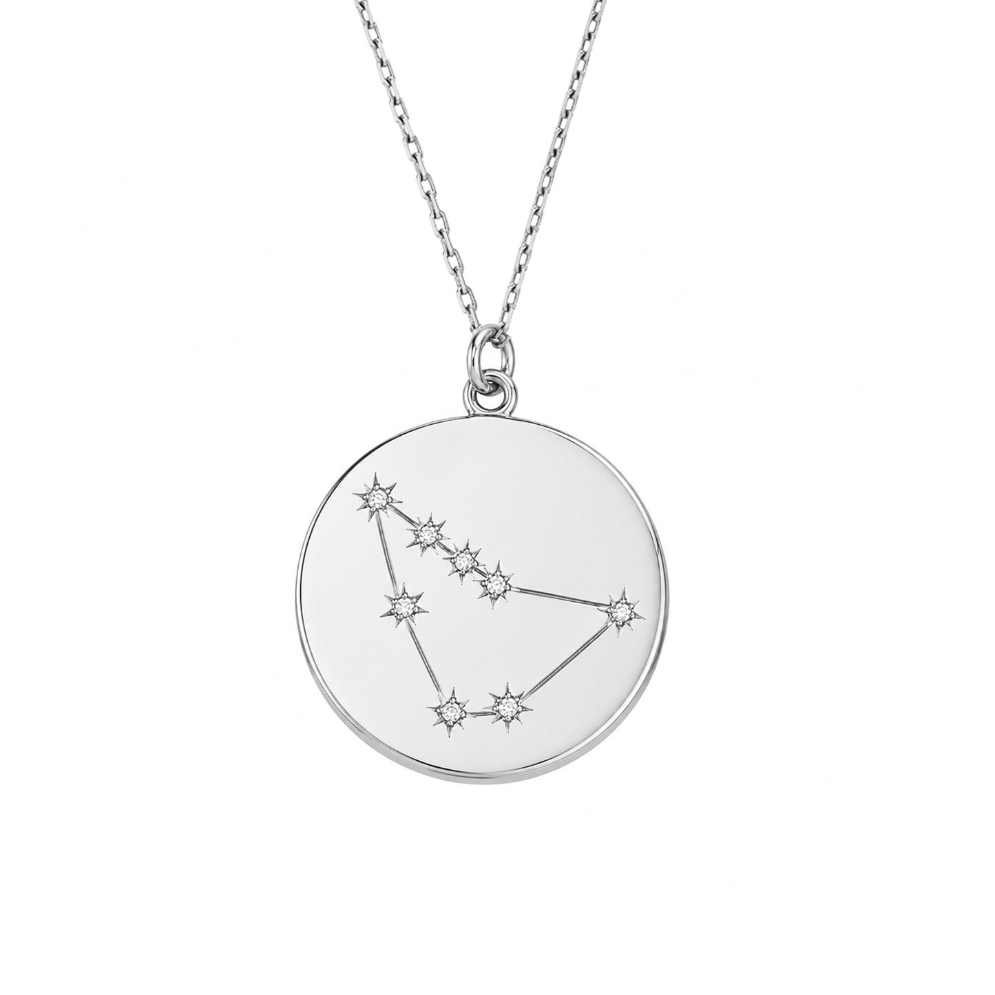 Zodiac Constellation Collection: Capricorn 14K Gold & Diamond Pendant Necklace