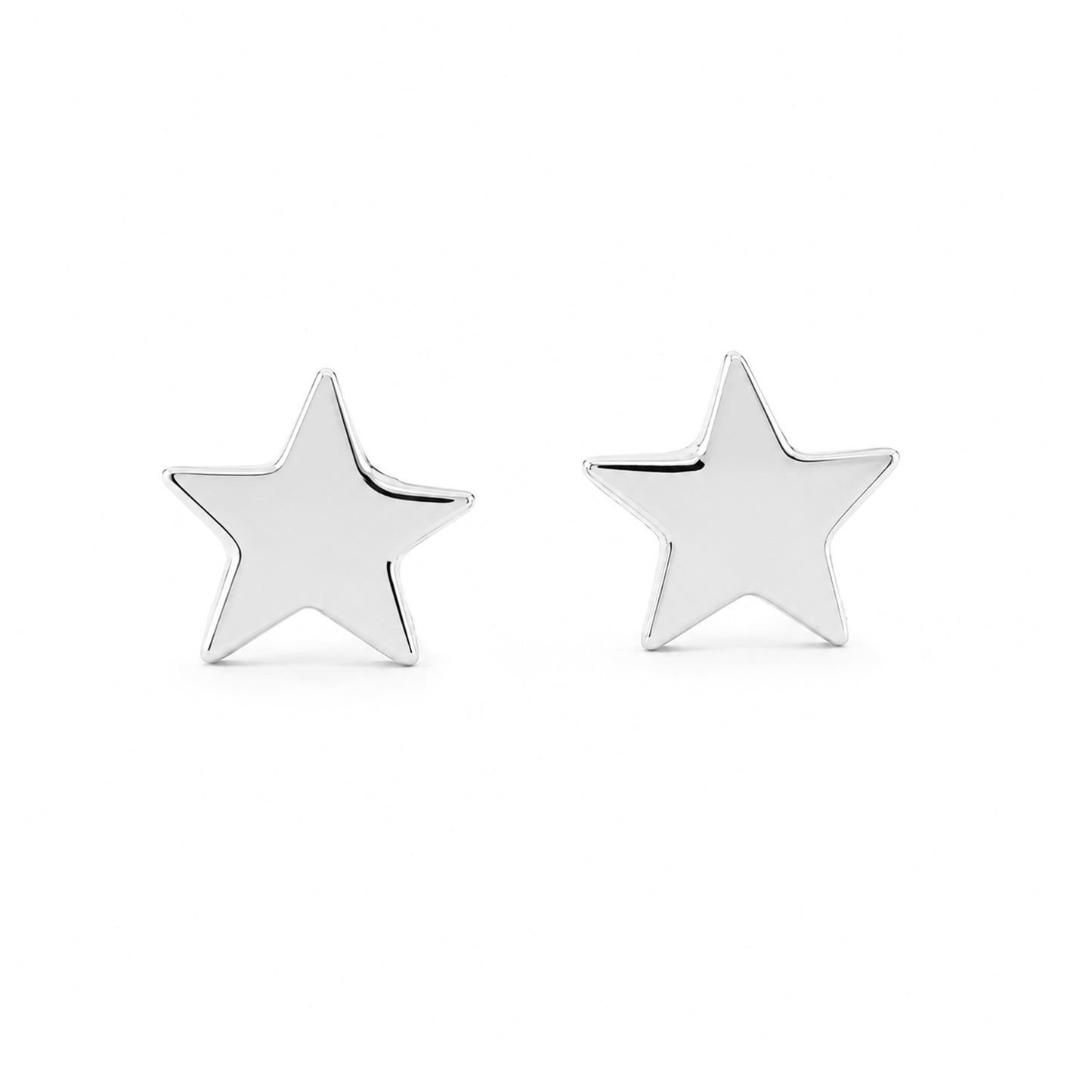 14K Gold Star Stud Earrings ~ XS Size
