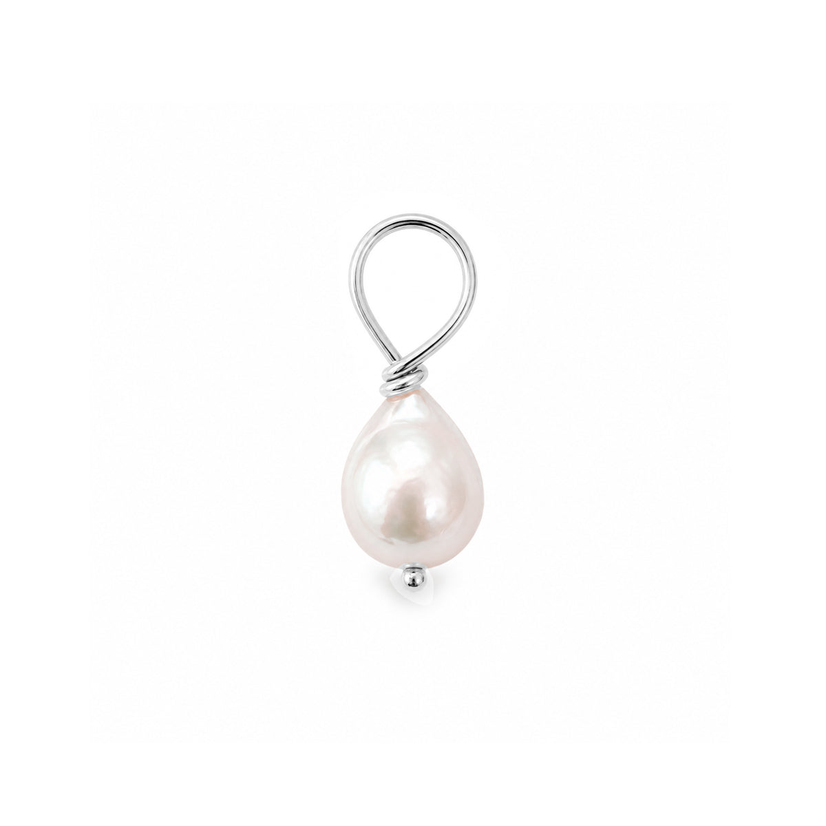 14K Gold Mini Baroque Freshwater Cultured Pearl Pendant