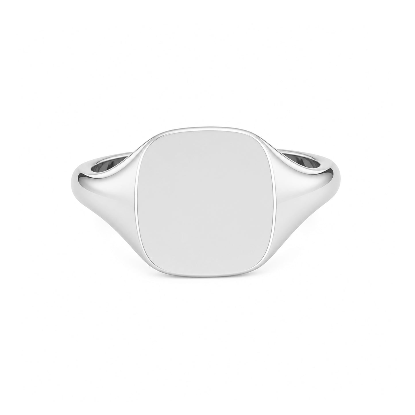 14K Gold Square Signet Ring