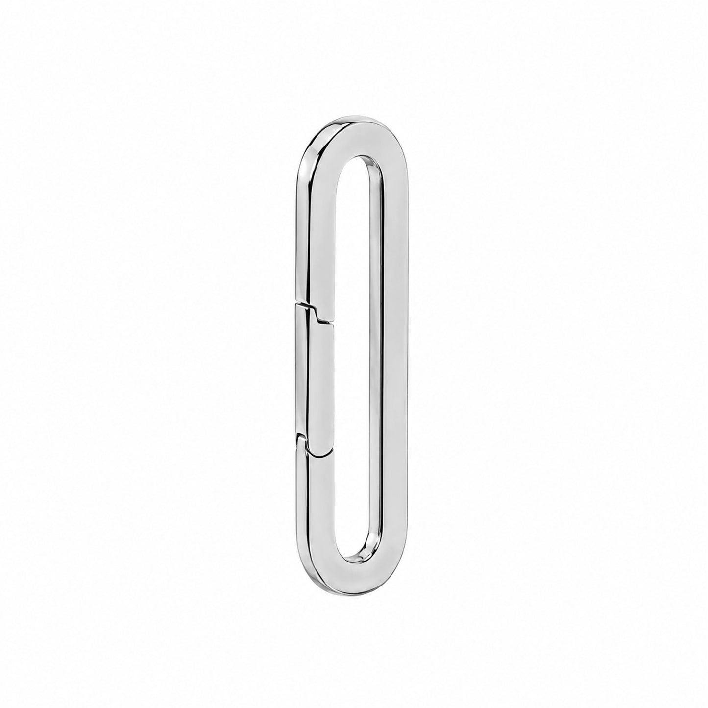 14K Gold Extra Elongated Oval Charm Enhancer