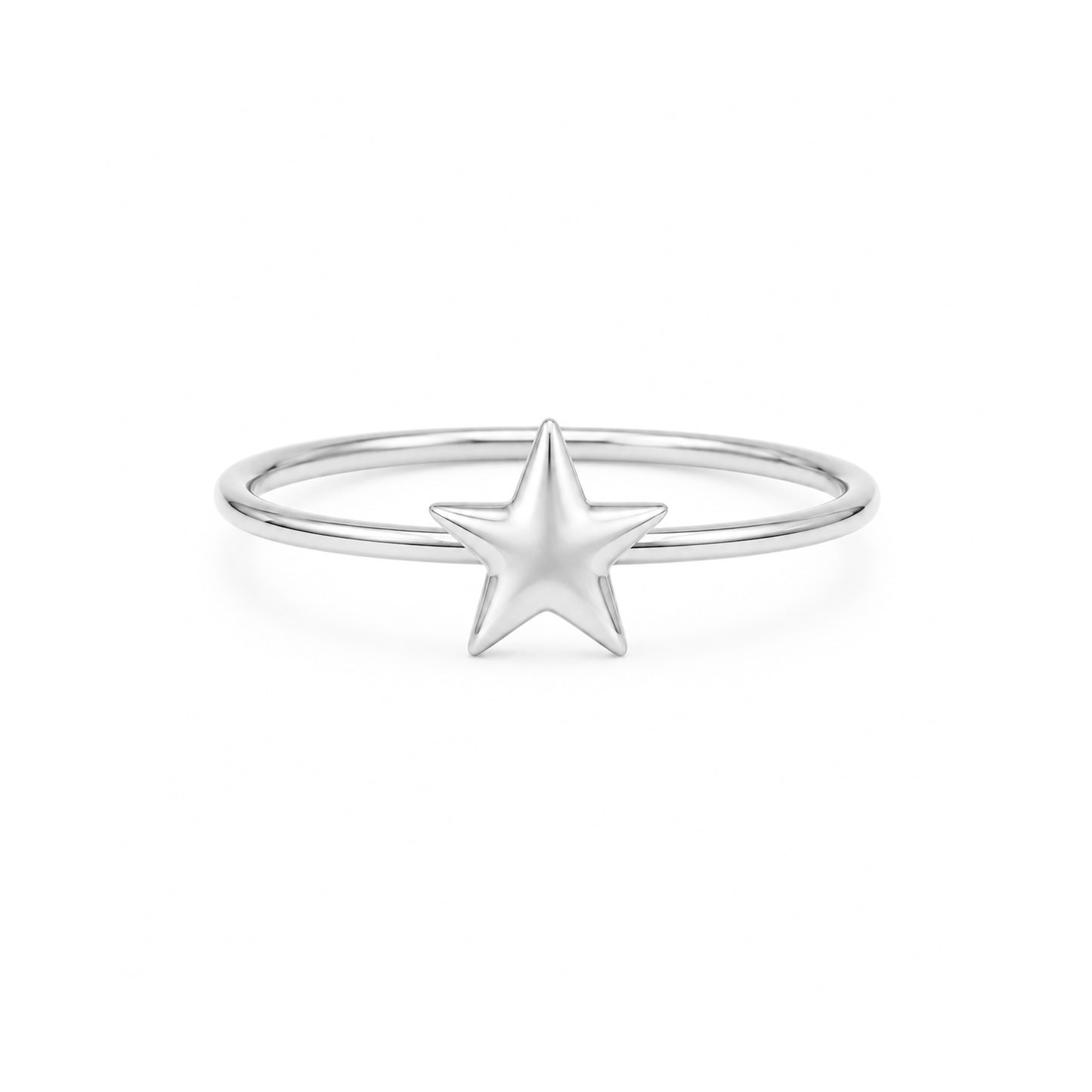 14K Gold XS Star Ring
