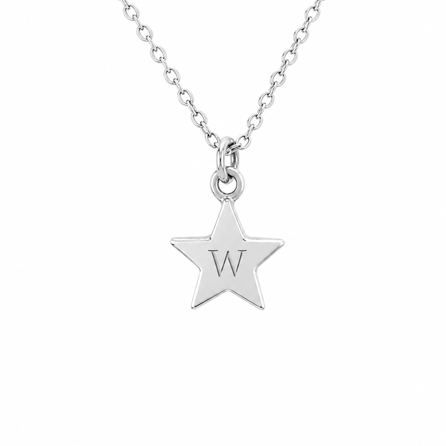 14K Gold Small Star Necklace (Engravable)