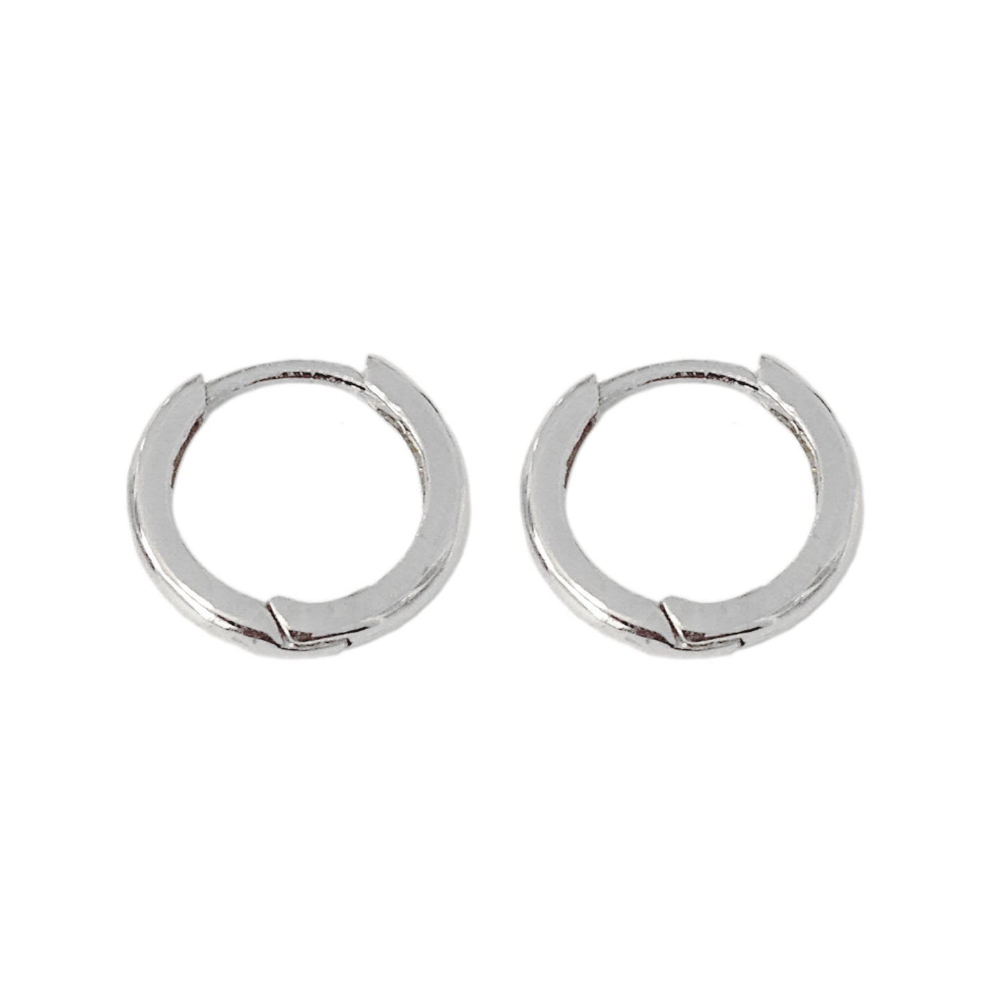 14K Gold Small Size (9mm) Huggie Hoop Earrings