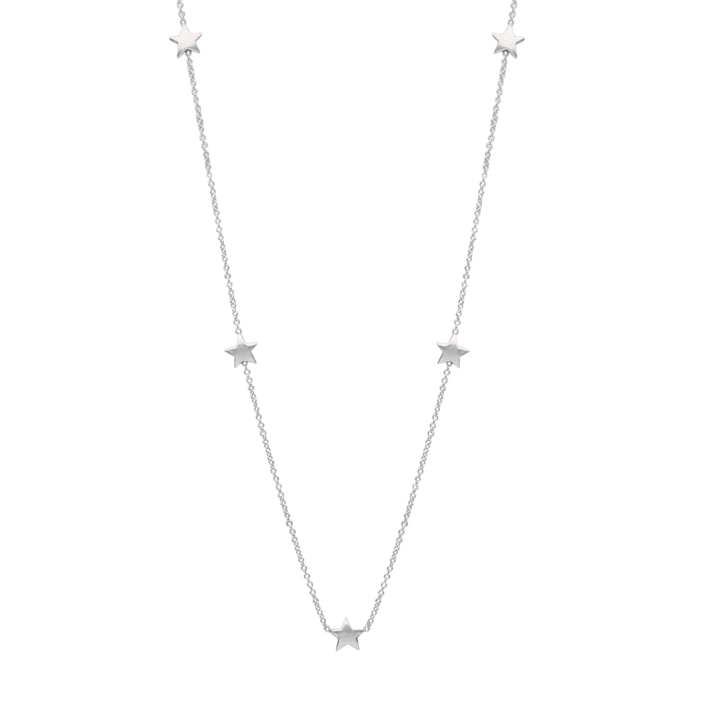 14K Gold XS 5 Star Necklace