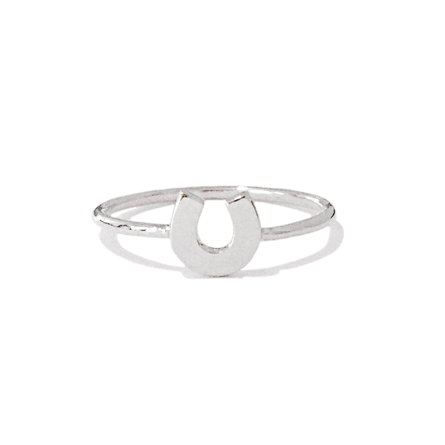 14K Gold XS Horseshoe Ring