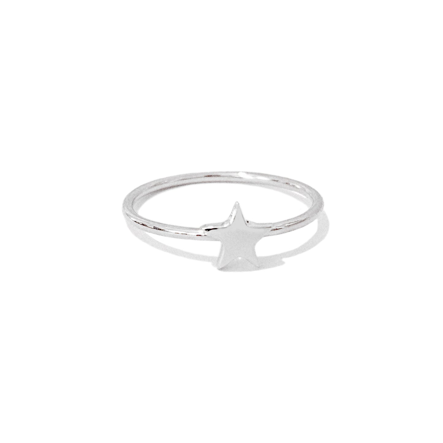 14K Gold XS Star Ring