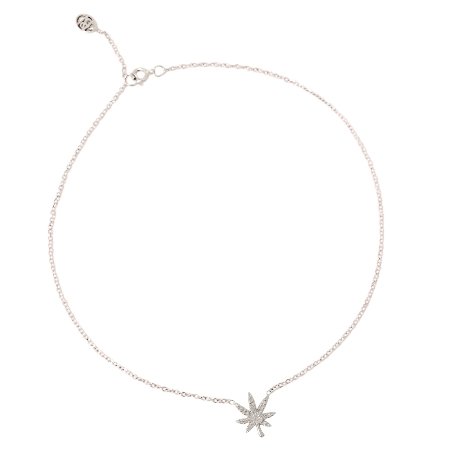 14K Gold Marijuana Ankle Bracelet (Anklet)