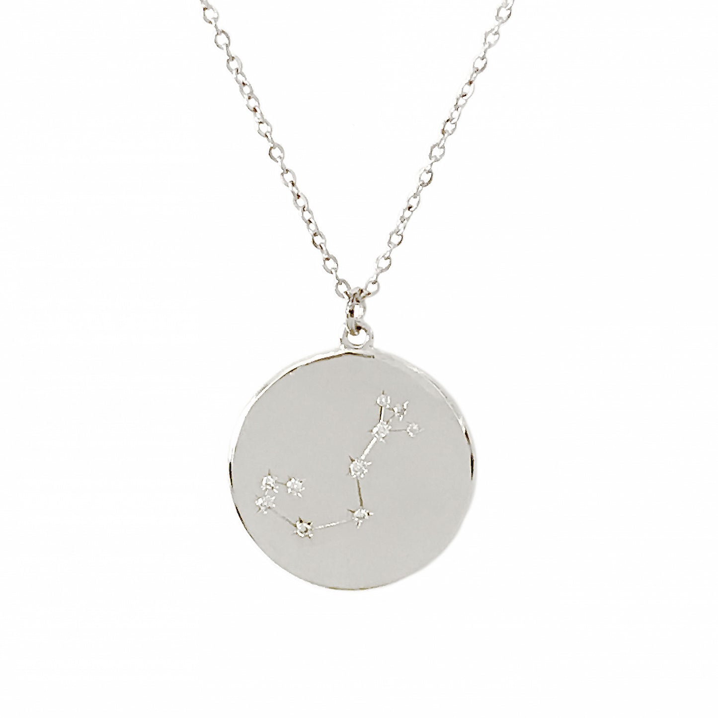 Zodiac Constellation Collection: Scorpio 14K Gold & Diamond Pendant Necklace