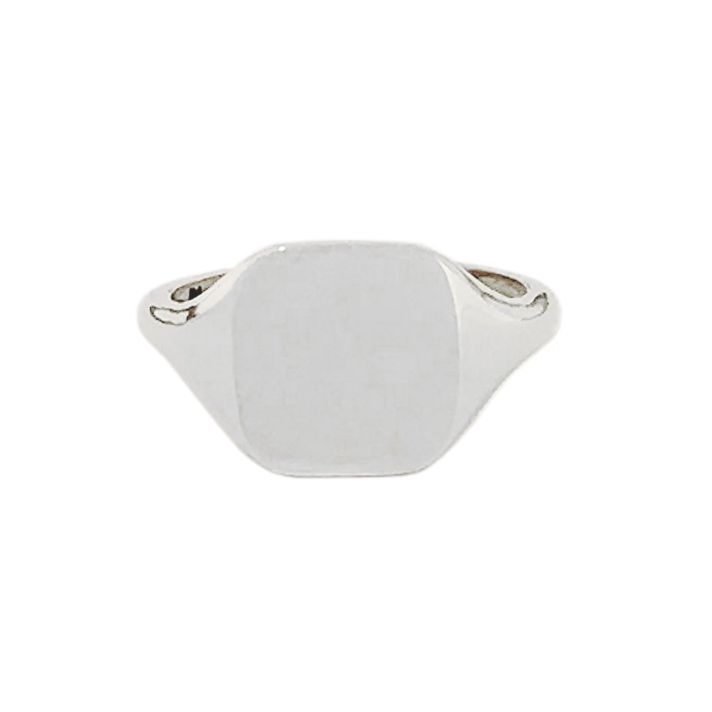 14K Gold Square Signet Ring