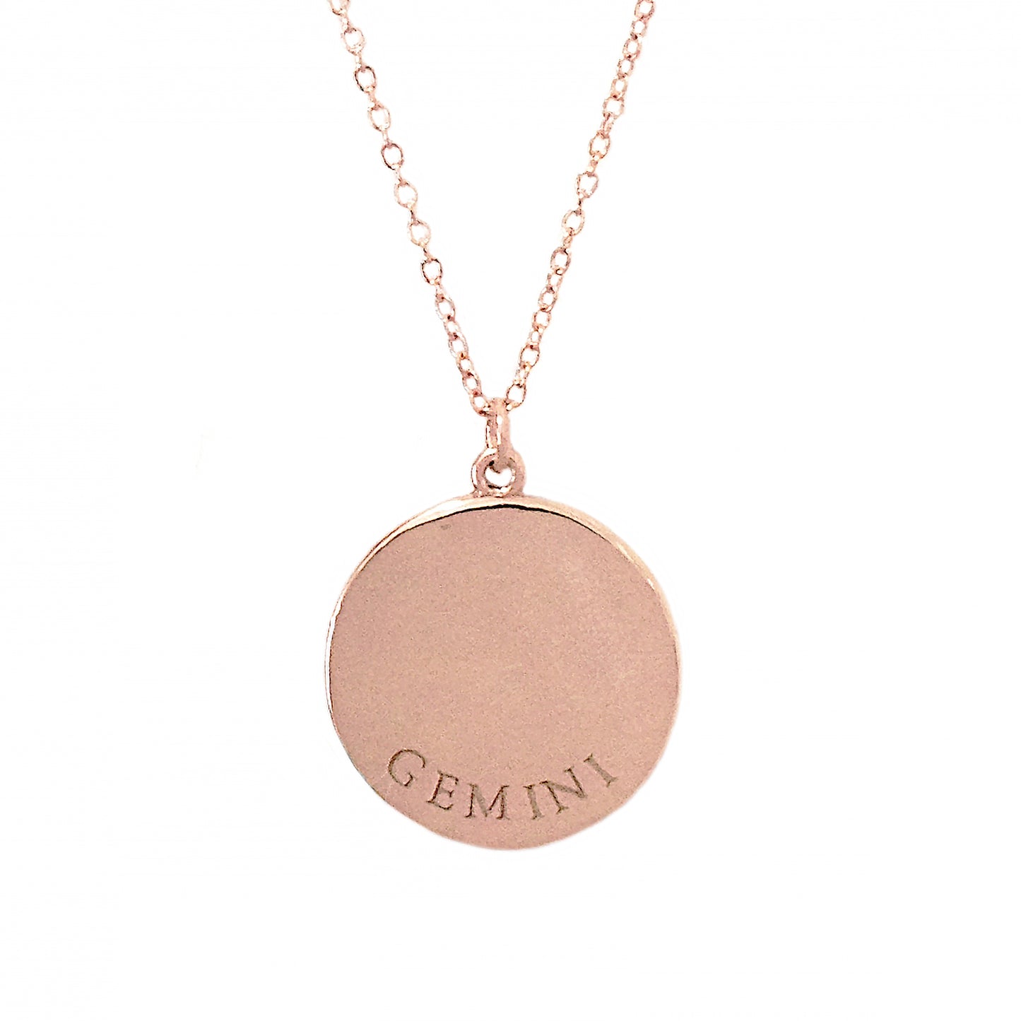 Zodiac Constellation Collection: Gemini 14K Gold & Diamond Pendant Necklace