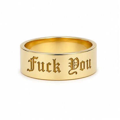 14K Gold 7mm Flat Eternity Band (Engravable)