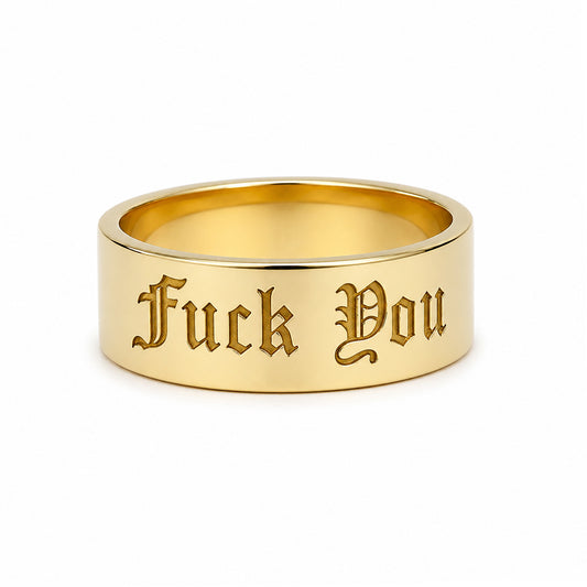 14K Gold 7mm Flat Eternity Band (Engravable)