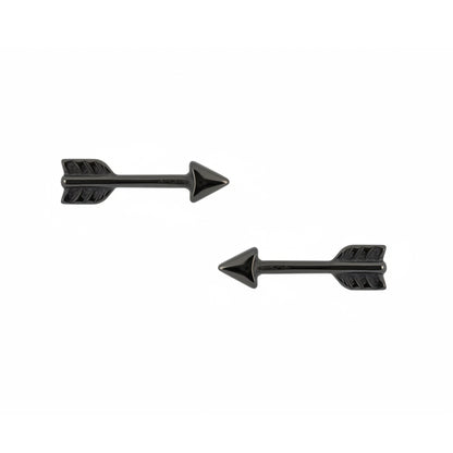 14K Gold Arrow Stud Earrings