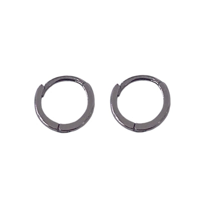 14K Gold XS Size (8mm) Huggie Hoop Earrings