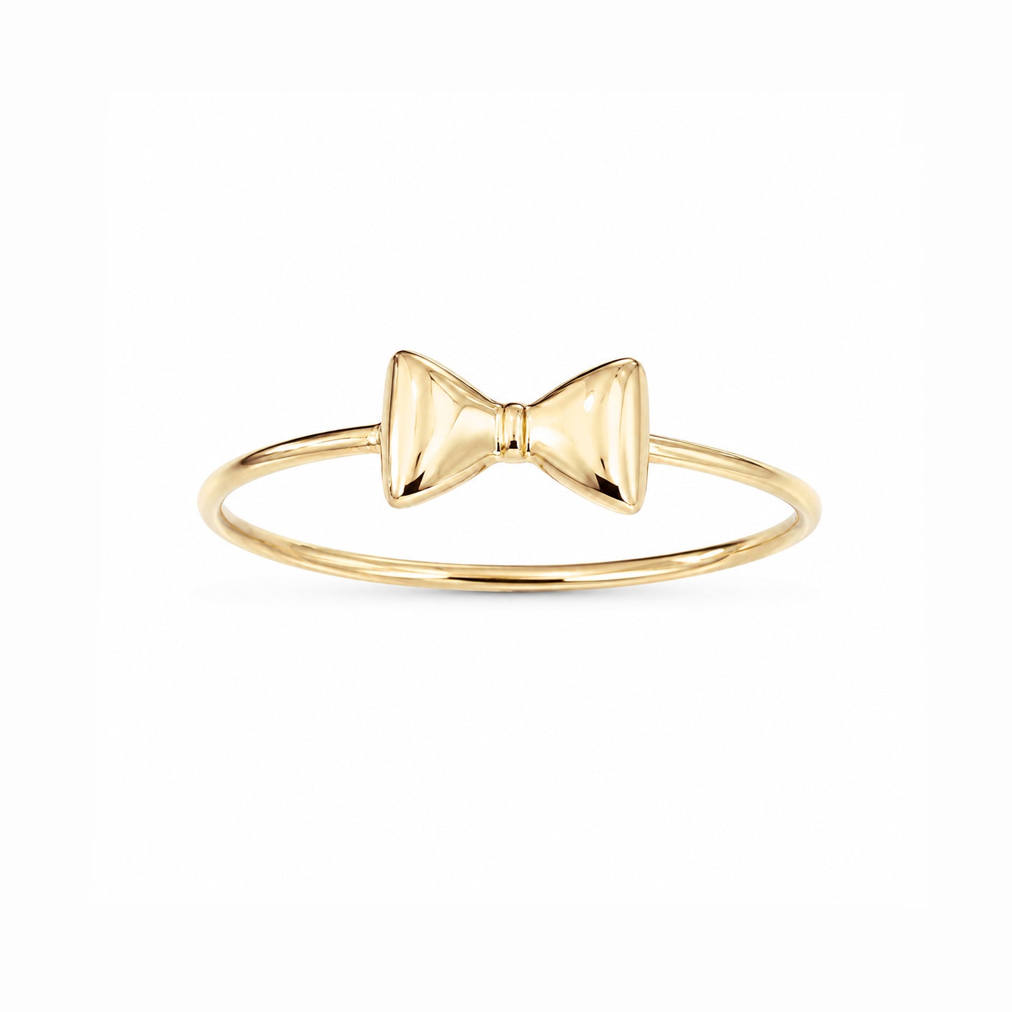 14K Gold Bowtie Ring