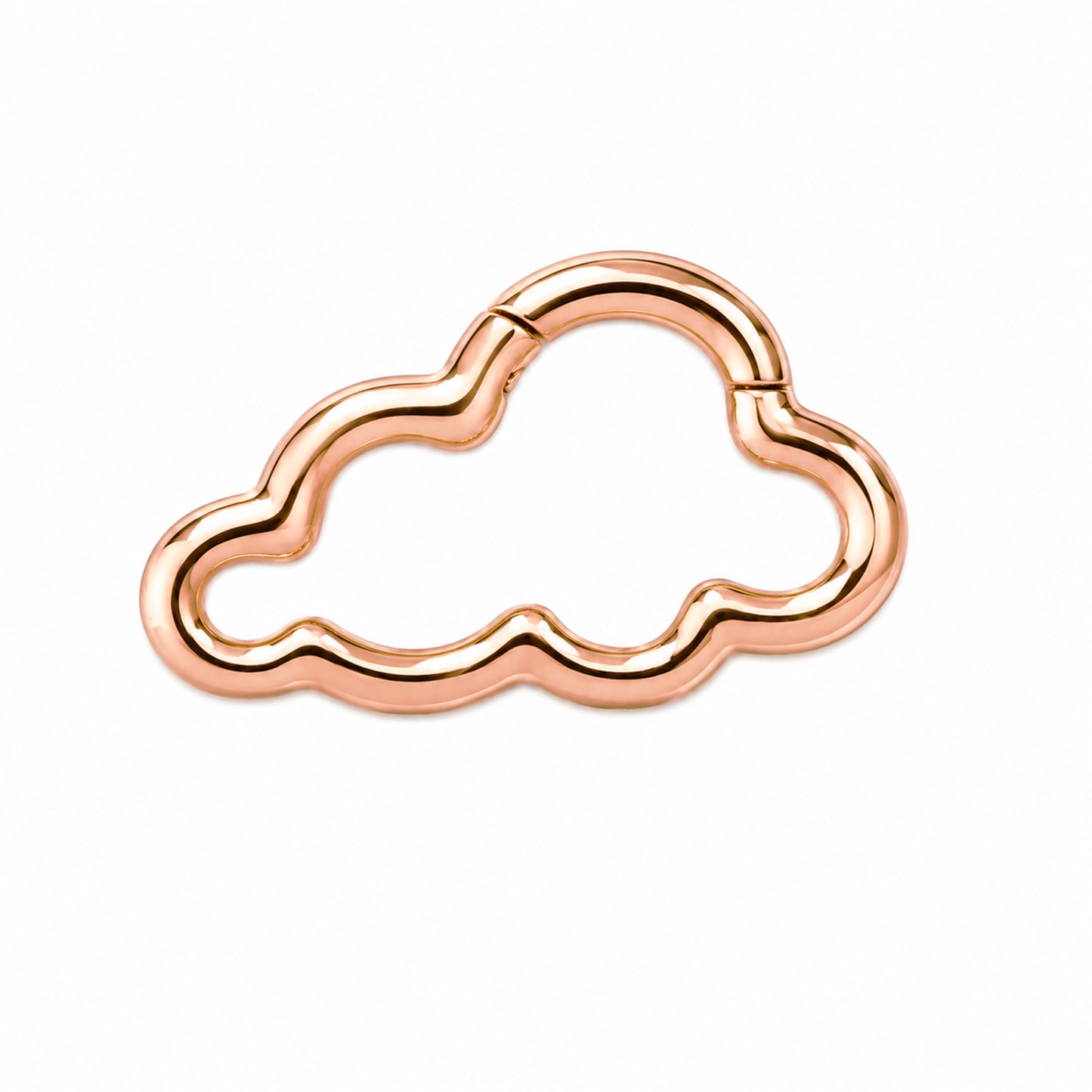 14K Gold Cloud Charm Enhancer
