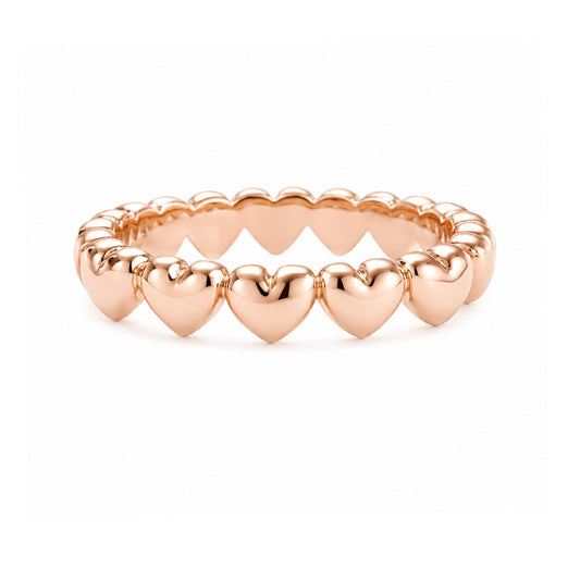 14K Gold Eternal Heart Ring