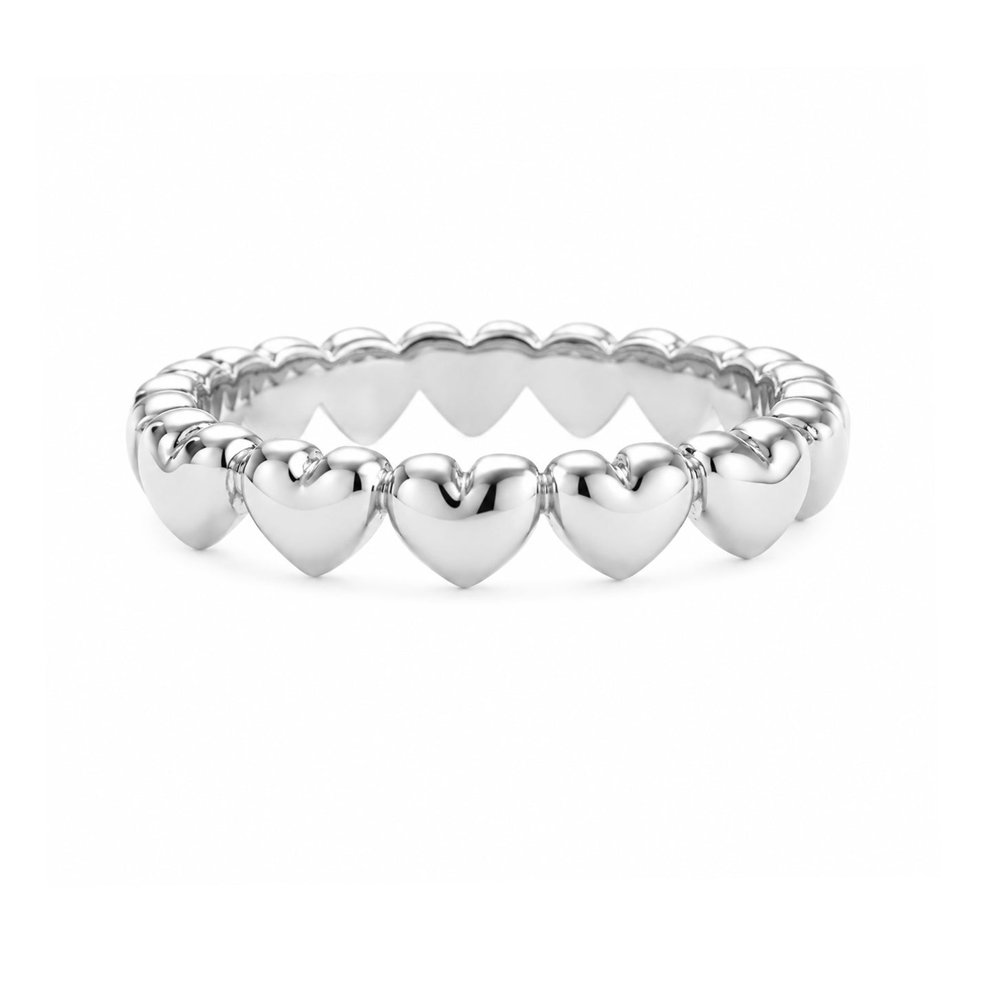 14K Gold Eternal Heart Ring