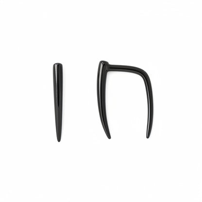 14K Gold Ear Hugger Thorn Earrings