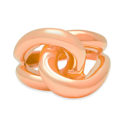 14K Gold Infinity Love Knot Ring