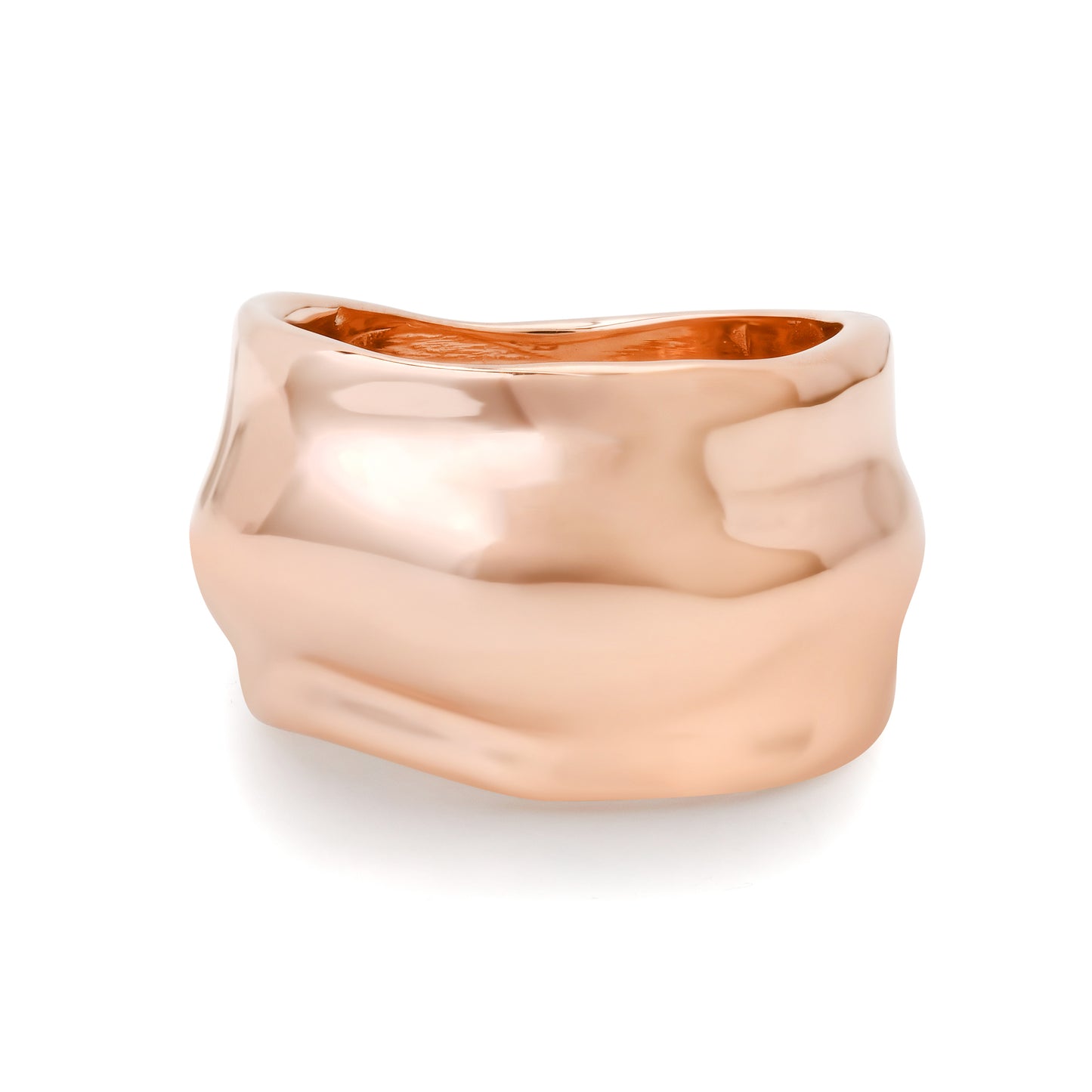 14K Gold Liquid Gold Band Ring