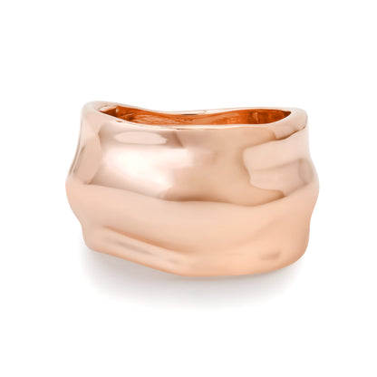 14K Gold Liquid Gold Band Ring