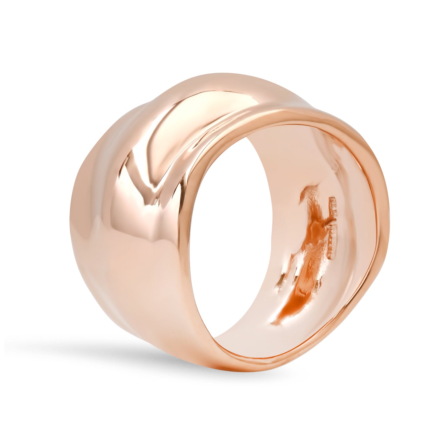 14K Gold Liquid Gold Band Ring
