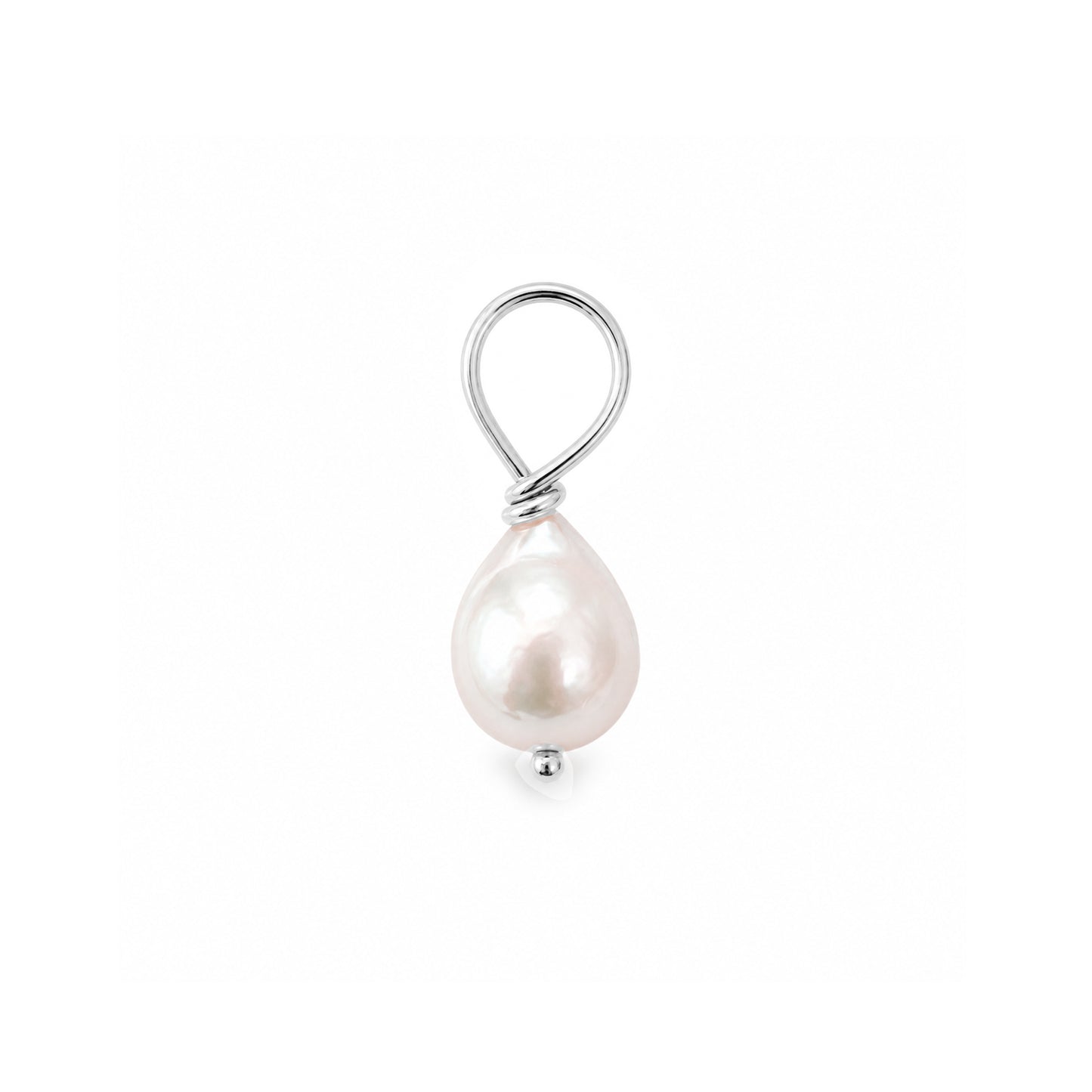 14K Gold Mini Baroque Freshwater Cultured Pearl Pendant