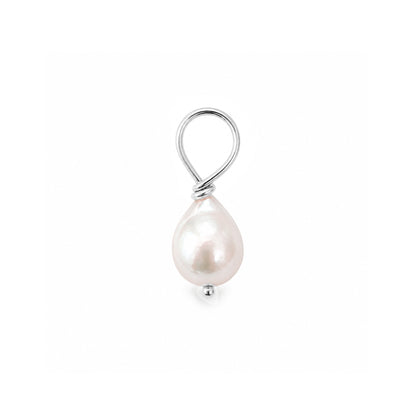 14K Gold Mini Baroque Freshwater Cultured Pearl Pendant