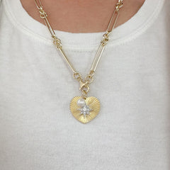 14K Gold Mini Baroque Freshwater Cultured Pearl Pendant