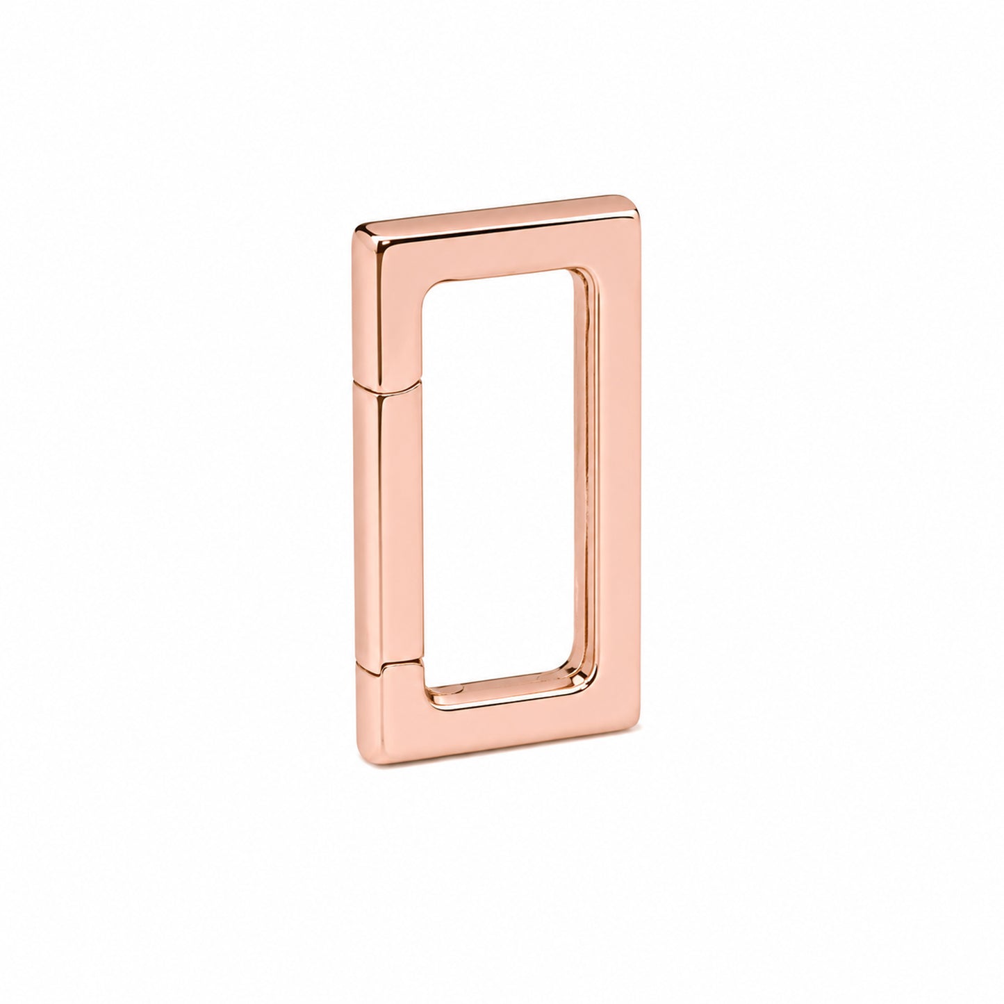 14K Gold Rectangle Charm Enhancer