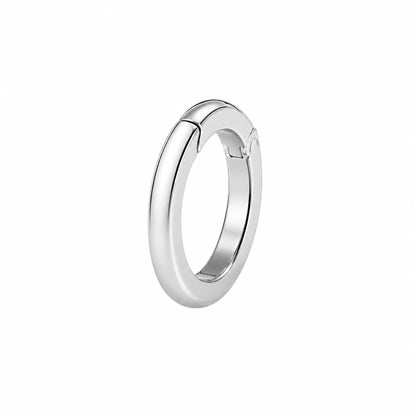 14K Gold Round Charm Enhancer