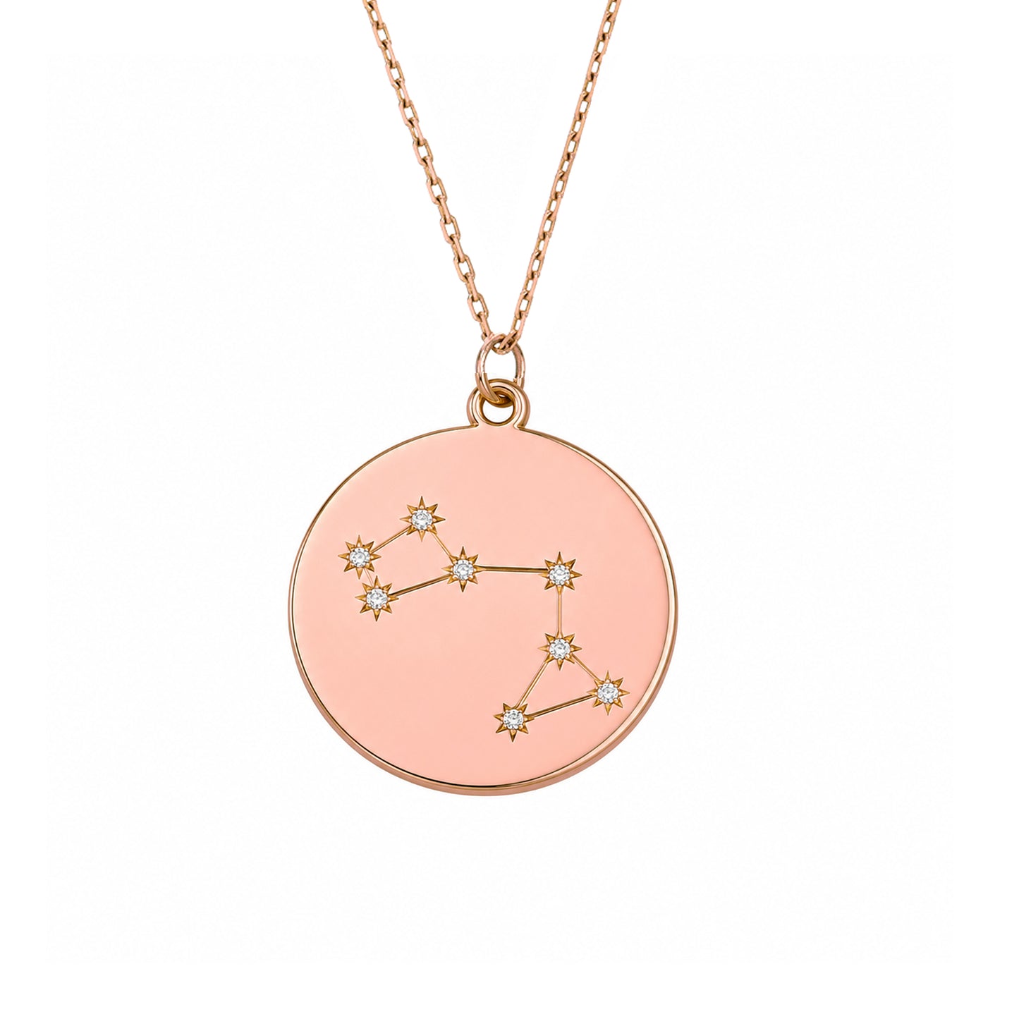 Zodiac Constellation Collection: Sagittarius 14K Gold & Diamond Pendant Necklace