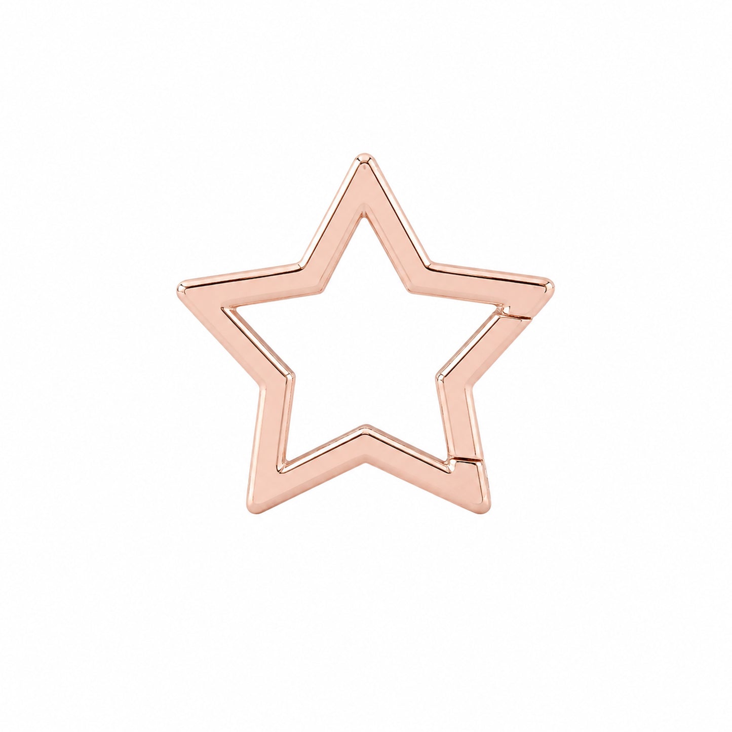 14K Gold Star Charm Enhancer