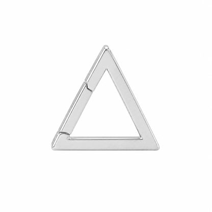 14K Gold Triangle Charm Enhancer