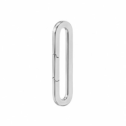 14K Gold Extra Elongated Oval Charm Enhancer