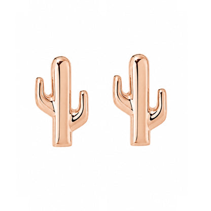 14K Gold XS Cactus Stud Earrings