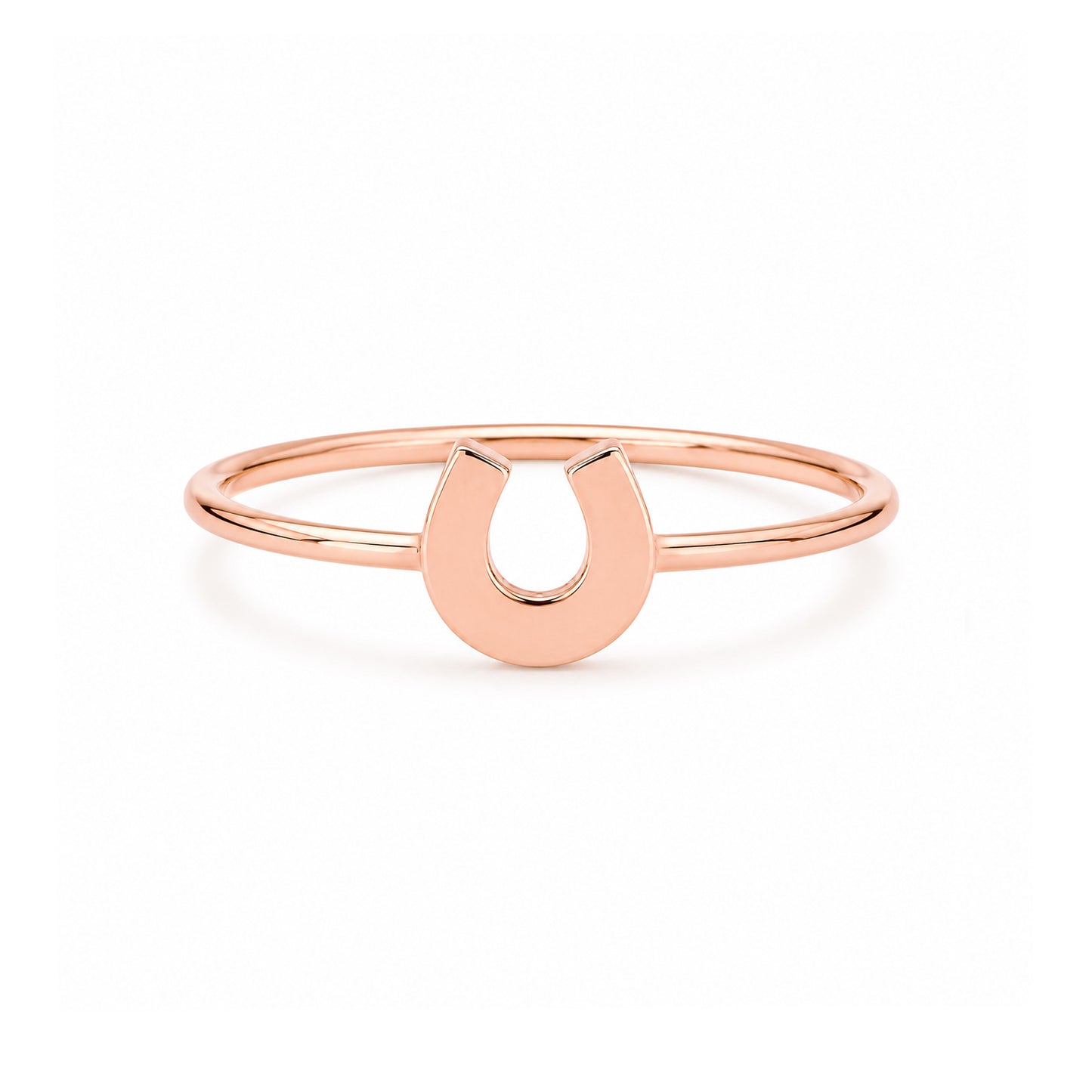 14K Gold XS Horseshoe Ring