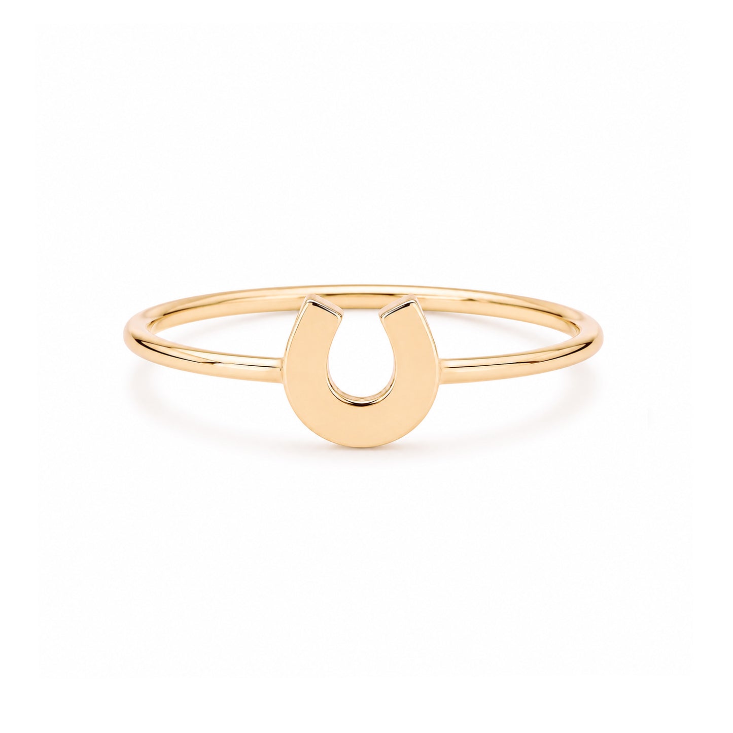 14K Gold XS Horseshoe Ring