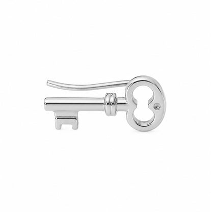 14K Gold XS Key Stud Earring