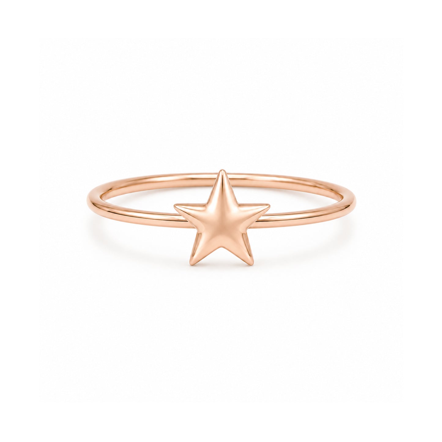 14K Gold XS Star Ring
