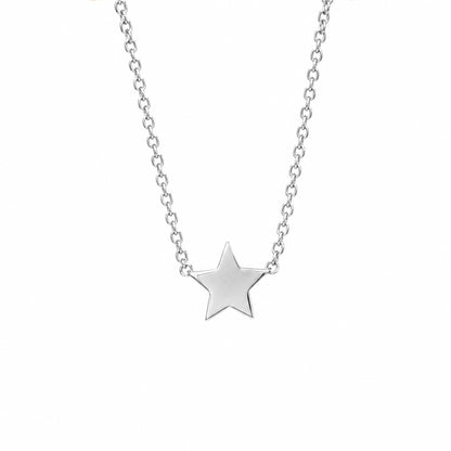 14K Gold XS Star Necklace