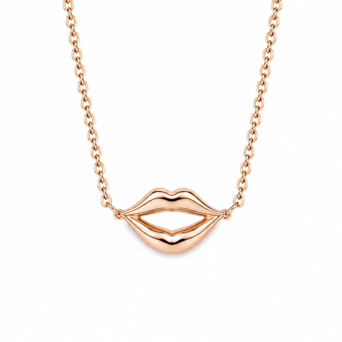 14K Gold Lip Pout Bracelet