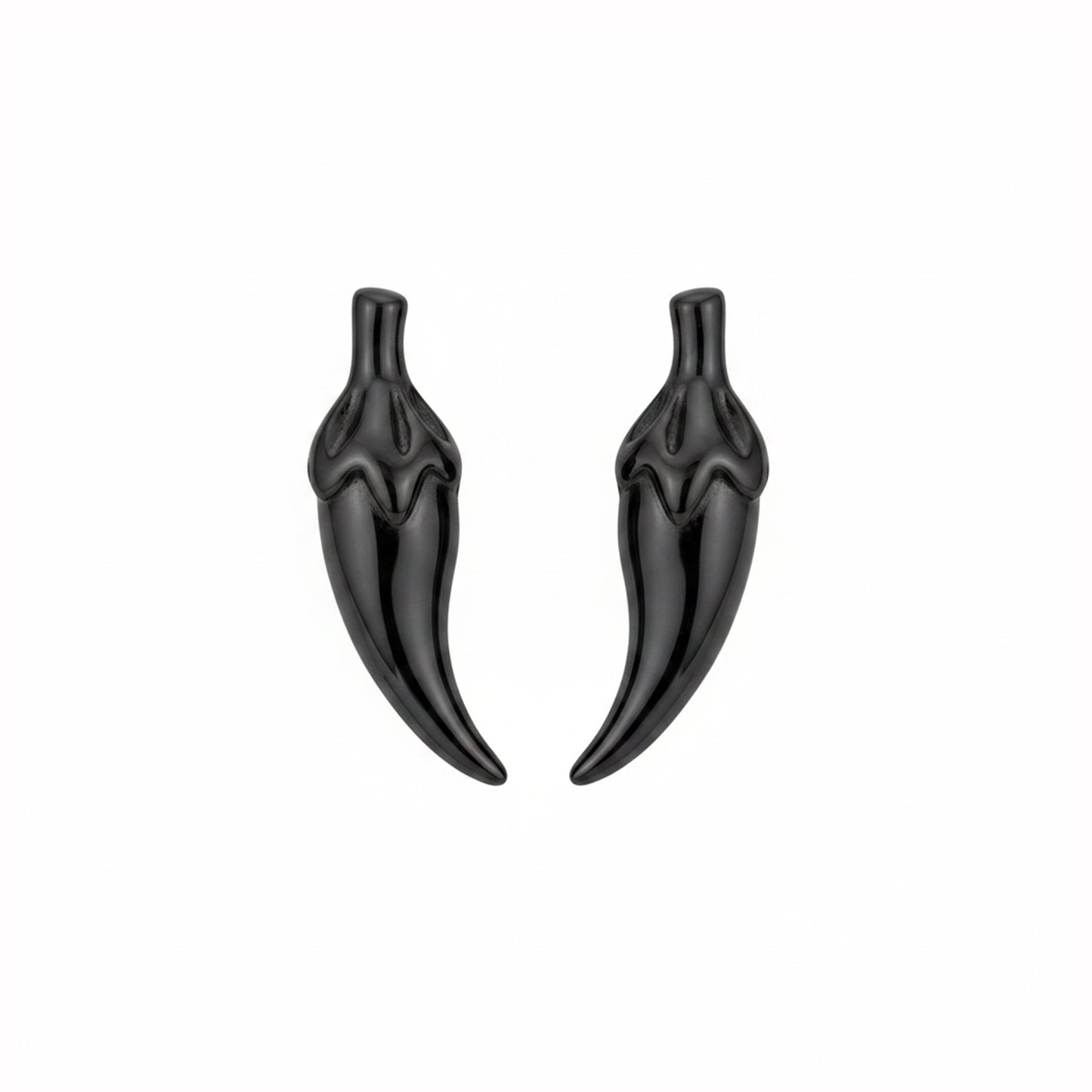 14K Gold XS Chili Pepper Stud Earrings