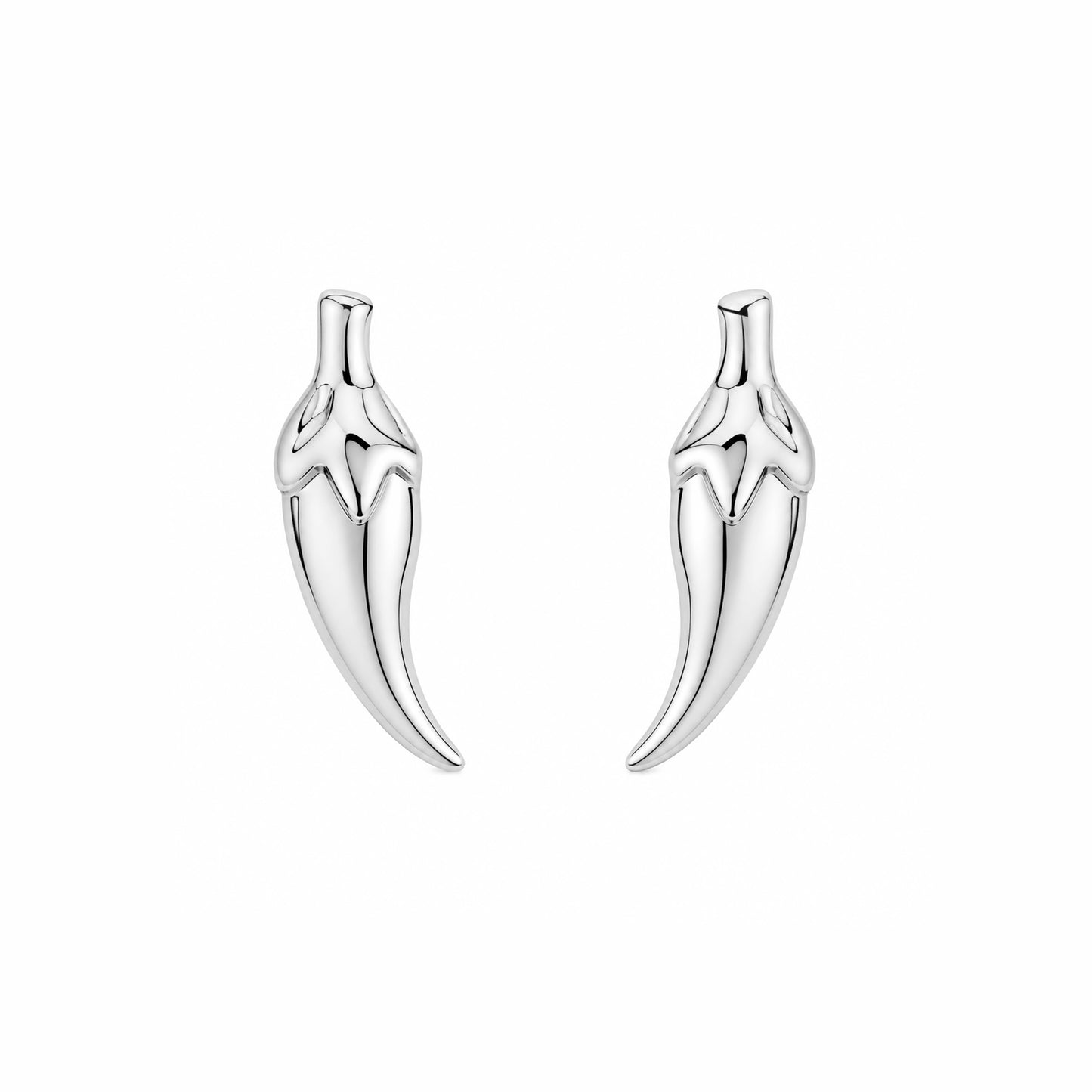 14K Gold XS Chili Pepper Stud Earrings