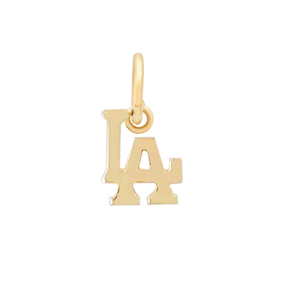 14K Gold LA Logo Necklace