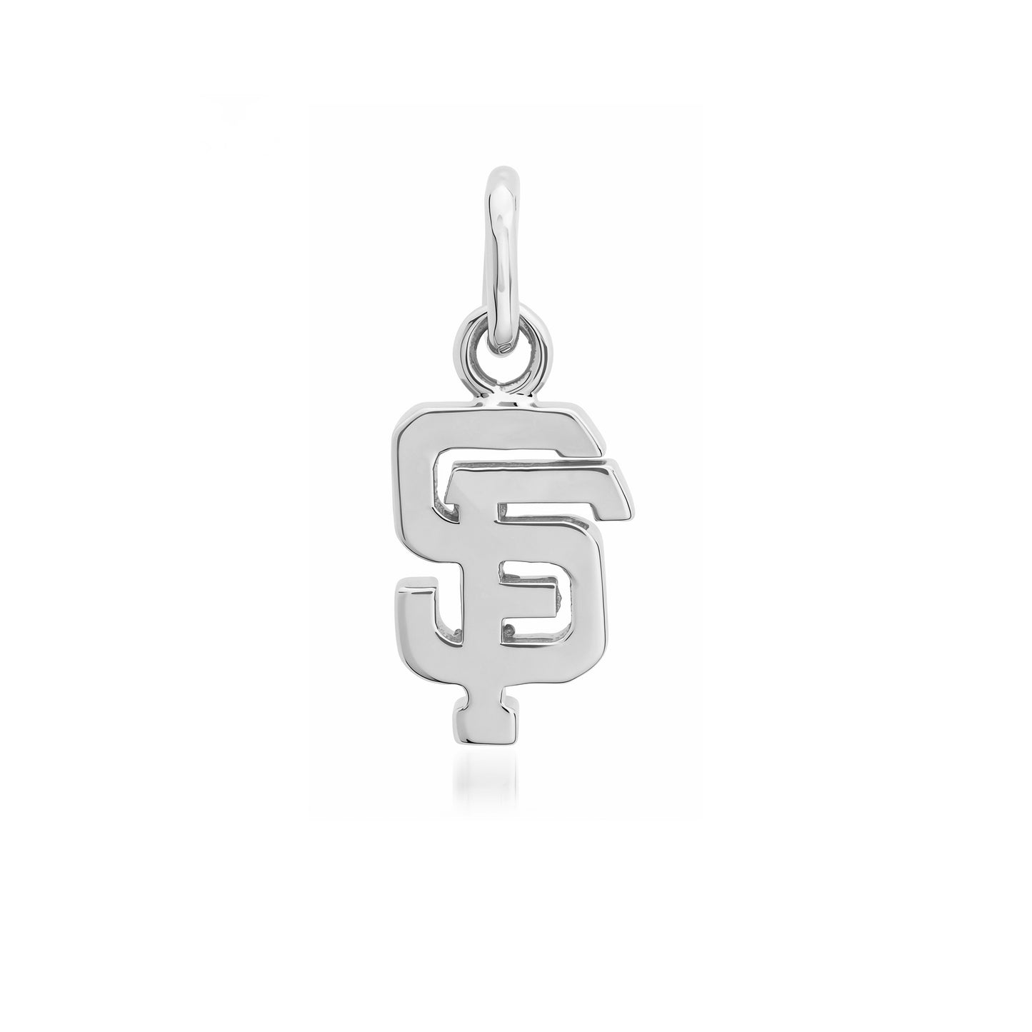 14K Gold SF Logo Pendant