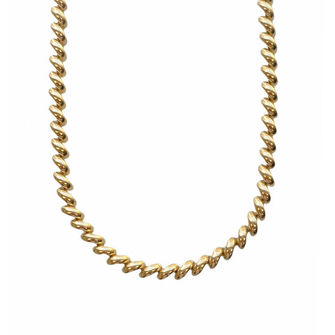 14K Gold San Marcos Chain Necklace